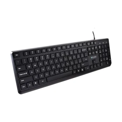 Abbildung von V7 KU350US Tastatur und Maus, Schwarz, QWERTY US