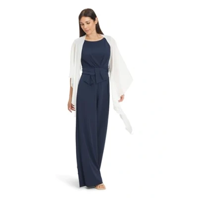 Abbildung von Vera Mont Stola MIT Volant Cape, Damen, Größe: Medium, White