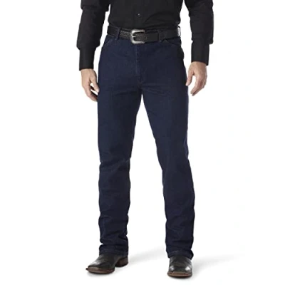 Abbildung von Wrangler Herren Cowboy Cut Regular Fit Straight Jeans, Navy Stretch, 32W / 30L
