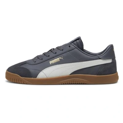 Abbildung von Puma CLUB 5V5 Unisex Sneaker low, Größe: 46, Galactic gray/feather gray/gold Leder und lederimitat