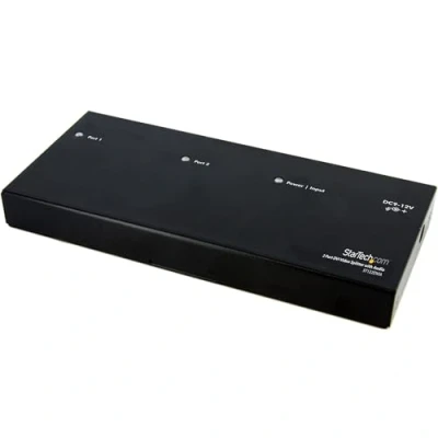 Abbildung von StarTech.com 2 Port DVI Video Splitter mit Audio max. 1920x1200