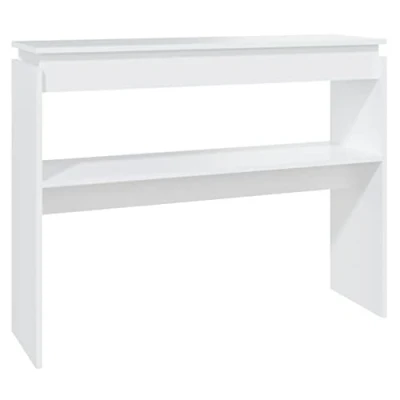 Abbildung von vidaXL Beistelltisch Konsolentisch Weiß 102x30x80 cm Holzwerkstoff (1 St)