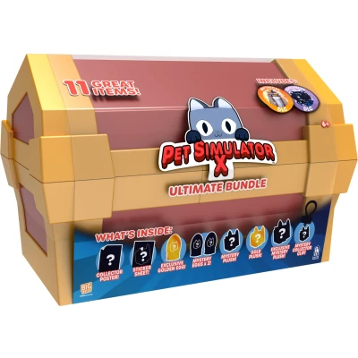 Abbildung von Pet Simulator X Ultimate Bundle Red Treasure Chest Spielset Series 1
