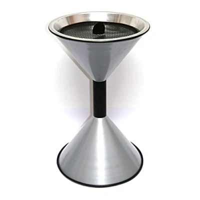 Abbildung von SZ Metall Standaschenbecher silbermetallic