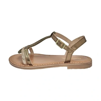 Abbildung von Les Tropeziennes par M Belarbi BADA Riemensandalette für Kinder, Größe: 32, Bronze Schuhe