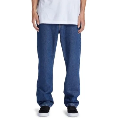 Abbildung von DC Shoes Worker DE Corte Recto PARA Jeans Straight Leg, Herren, Größe: W30, Dark blue denim