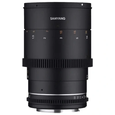 Abbildung von Samyang MF 135mm T2,2 VDSLR MK2 für Sony E Video Cine Objektiv Vollformat und APS C Teleobjektiv Festbrennweite Mount Kamera, manueller Fokus, A7 IV, A7S III, FX3 A6000 Serie