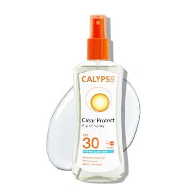 Abbildung von Calypso Trockenöl Sonnenschutz Spray LSF 30, 200 ml