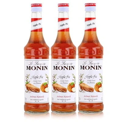 Abbildung von Monin Sirup Apfelkuchen, 0,7L 3er Pack