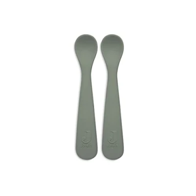 Abbildung von Jollein Silikonlöffel 2er Pack, Green