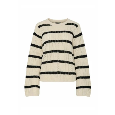 Abbildung von Pieces Strickpullover, Damen, Größe: XS, Birch