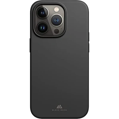 Abbildung von Black Rock Hülle Urban Case Silikonhülle Passend für Apple iPhone 14 Pro I Handyhülle, Silikon, Dünn, Rutschfest (Schwarz)