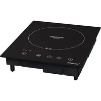 Abbildung von Steba Einzel Induktionskochplatte IK 60 E, Einbau Induktionskochfeld, Touch Control, Glas, Keramik, schwarz