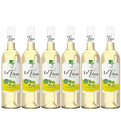 Abbildung von Le Filou Bubbly Citrus Lime Aromatisierter Wein Cocktail, Perlwein (6 x 0,75L)