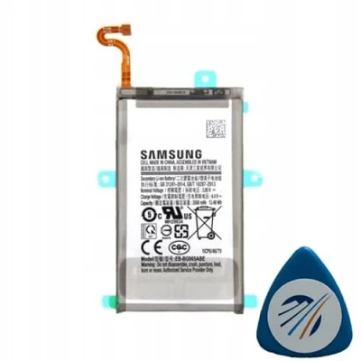 Abbildung von INNCOMM Original Akku für Samsung Galaxy S9+ Plus SM G965 OEM 3500 mAh Lithium Ionen Batterie Fabrikneu EB BG955ABE GH82 15960A mit Würfel