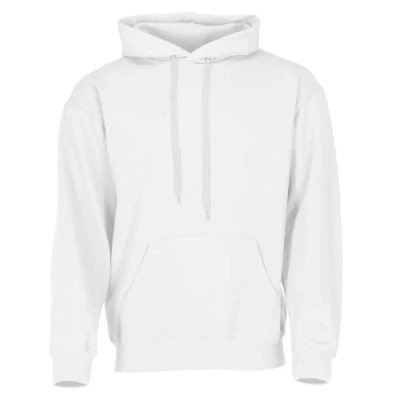 Abbildung von Fruit of the Loom Classic Kapuzen Sweat, Farbe:weiß + GRATIS MyShirt Stoffbeutel, Größe:4XL