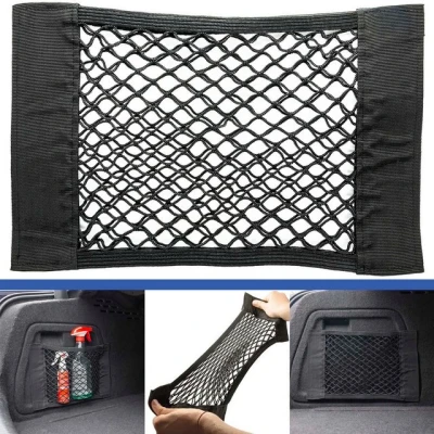 Abbildung von Adapter Universe Aufbewahrungsbox KFZ PKW Auto Netz Ablagenetz Stretchfach 39 x 25 cm Kofferraum Gepäck