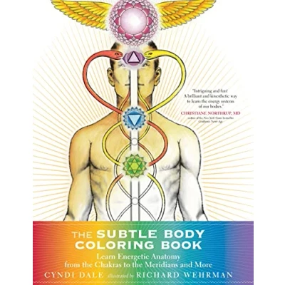 Abbildung von the Subtle Body Coloring Book: Learn Energetic Anatomy from Chakras to Meridians and More