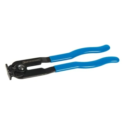 Abbildung von Silverline 559603 Achsmanschettenzange für Ohrschellen, 240 mm