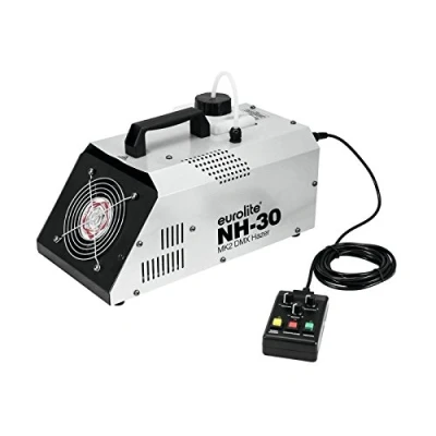 Abbildung von Eurolite NH 30 MK2 DMX Dunstnebelmaschine Extrem kompakte, starke Maschine (720 W) mit Timer, Funkfernsteuerung &amp; Produziert feinen, transparenten Nebel