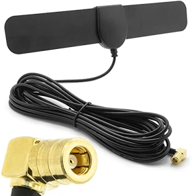 Abbildung von Adapter Universe DAB+ Scheiben Antenne Auto Radio DAB SMB für JVC Kenwood Sony Autoradio Scheibenantenne