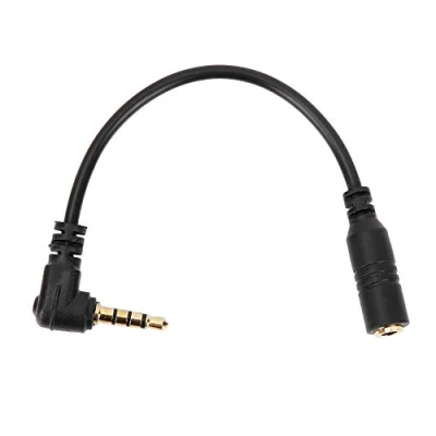 Abbildung von Kabel TRS A Trrs, 3,5 mm Kopfhörer Adapterstecker auf Konverterkabel TRRS Leitung