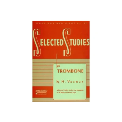 Abbildung von Selected Studies: For Trombone (Rubank Educational Library, Band 159)
