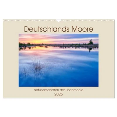 Abbildung von Deutschlands Moore (Wandkalender 2025 DIN A3 quer), CALVENDO Monatskalender