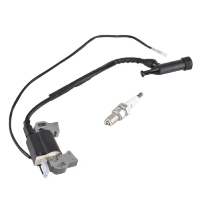 Abbildung von Cancanle Zündspule Modul mit Zündkerze für Honda GX240 GX270 GX340 GX390 8HP 11HP 13HP Motor