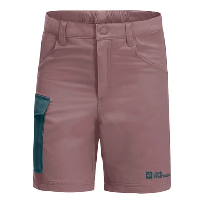 Abbildung von Jack Wolfskin Active K Outdoor Shorts für Kinder, Größe: 116, Ash mauve