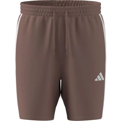 Abbildung von adidas Herren Essential Three Stripes French Terry Short, warm Clay/White, XS
