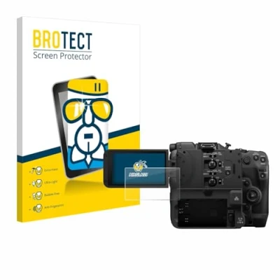Abbildung von BROTECT Schutzglas für Canon EOS C400 Schutzfolie Panzer Folie Glas [Extrem Kratzfest 9H, Anti Fingerprint, Ultra Transparent]