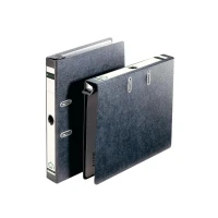 Abbildung von Leitz Qualitäts Hängeordner 180, A4, Schwarz, 50 mm Rücken, Ideal für Verwendung im Hängezug, Einband aus Hartpappe, 18220000