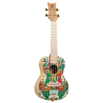Abbildung von Ortega Guitars Konzert Ukulele Akustisch Art Series Fichte, Himalaya (RUAR HY)