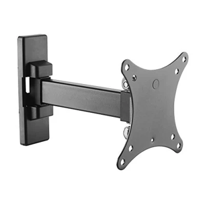Abbildung von RICOO PC Monitor Wandhalterung Schwenkbar Neigbar für 13 27 Zoll, Halterung Wand S7411, Monitorhalterung, Bildschirmhalterung, Bildschirm 24 VESA 75 x 75, 100x100 mm