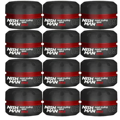 Abbildung von NISHMAN 09 Hair Styling Wax Cola grau 150 ml XL