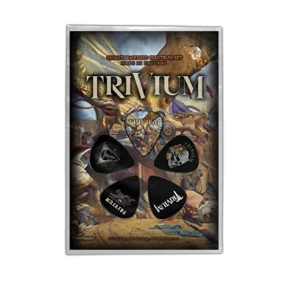Abbildung von Trivium Plectrum Pack Guitar picks In The Court Of Dragon offiziell 5 One Size