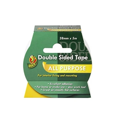 Abbildung von Ducktape Duck Tape doppelseitig Ideal zum Hängen, Säumen, Reparieren und vorübergehenden Befestigen