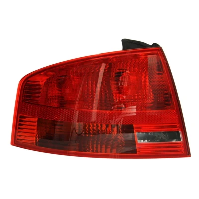 Abbildung von HELLA 2VP 965 037 051 Rückleuchte links äusserer Teil P21W 12 Rot mit Glühlampe, Lampenträger AUDI: A4 B7 Limousine