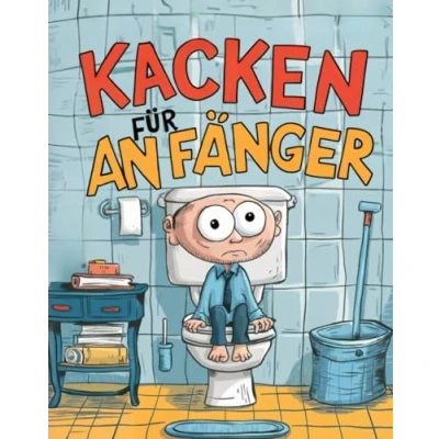 Abbildung von Kacken für Anfänger: Die Schritt Anleitung zum perfekten Stuhlgang Grundlagen, lustige Lifehacks und Anekdoten Lachen Das perfekte Geschenk Männer Menschen mit Humor