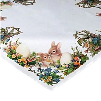 Abbildung von Raebel Tischdecke Tischläufer Ostern Frühling Osterhase Polyester