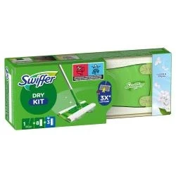 Abbildung von Swiffer Sweeper Basis Set mit 1 Mopp, 8 trockenen Tüchern und 3 feuchten Bodentüchern