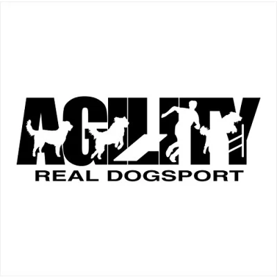 Abbildung von siviwonder Auto Aufkleber Agility Hundesport Dogsport Hundeaufkleber 30cm Black