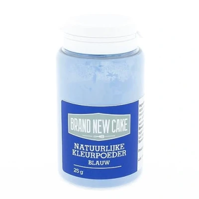 Abbildung von BrandNewCake® Natürlicher Blauer Farbpulver 25g Essbare Lebensmittelfarbe Perfekt zum Backen