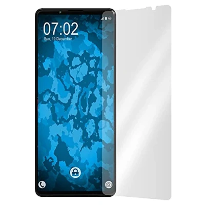 Abbildung von PhoneNatic 4er Pack Displayschutzfolien klar kompatibel mit Sony Xperia 1 III