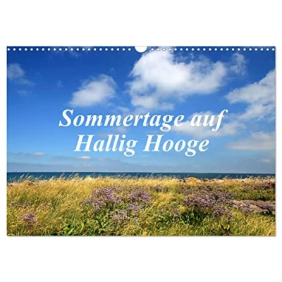 Abbildung von Sommertage auf Hallig Hooge (Wandkalender 2025 DIN A3 quer), CALVENDO Monatskalender