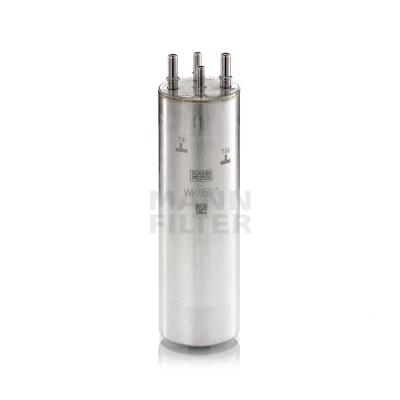 Abbildung von MANN FILTER WK 857/1 Kraftstofffilter Leitungsfilter VOLKSWAGEN: Transporter 6 Kastenwagen, Multivan 5 (7HM, Touareg I