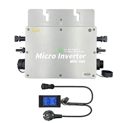 Abbildung von SOGTICPS netzgekoppelter Mikro Wechselrichter 800W wasserdicht IP65 MPPT DC30 42V PV Eingang AC180 260V Ausgang für 30V 36V Solarmodule