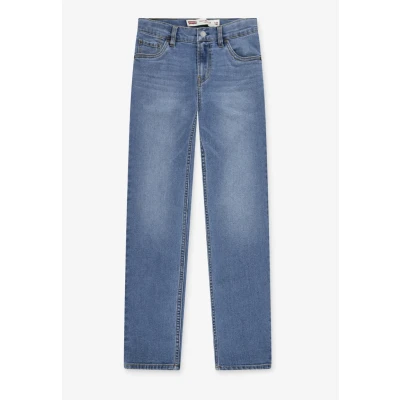 Abbildung von Levi&#039;s 502 Regular Jeans Tapered Fit für Kinder, Größe: 116, Dark blue denim