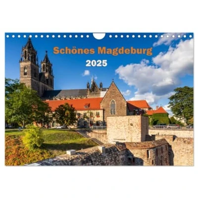 Abbildung von Schönes Magdeburg (Wandkalender 2025 DIN A4 quer), CALVENDO Monatskalender